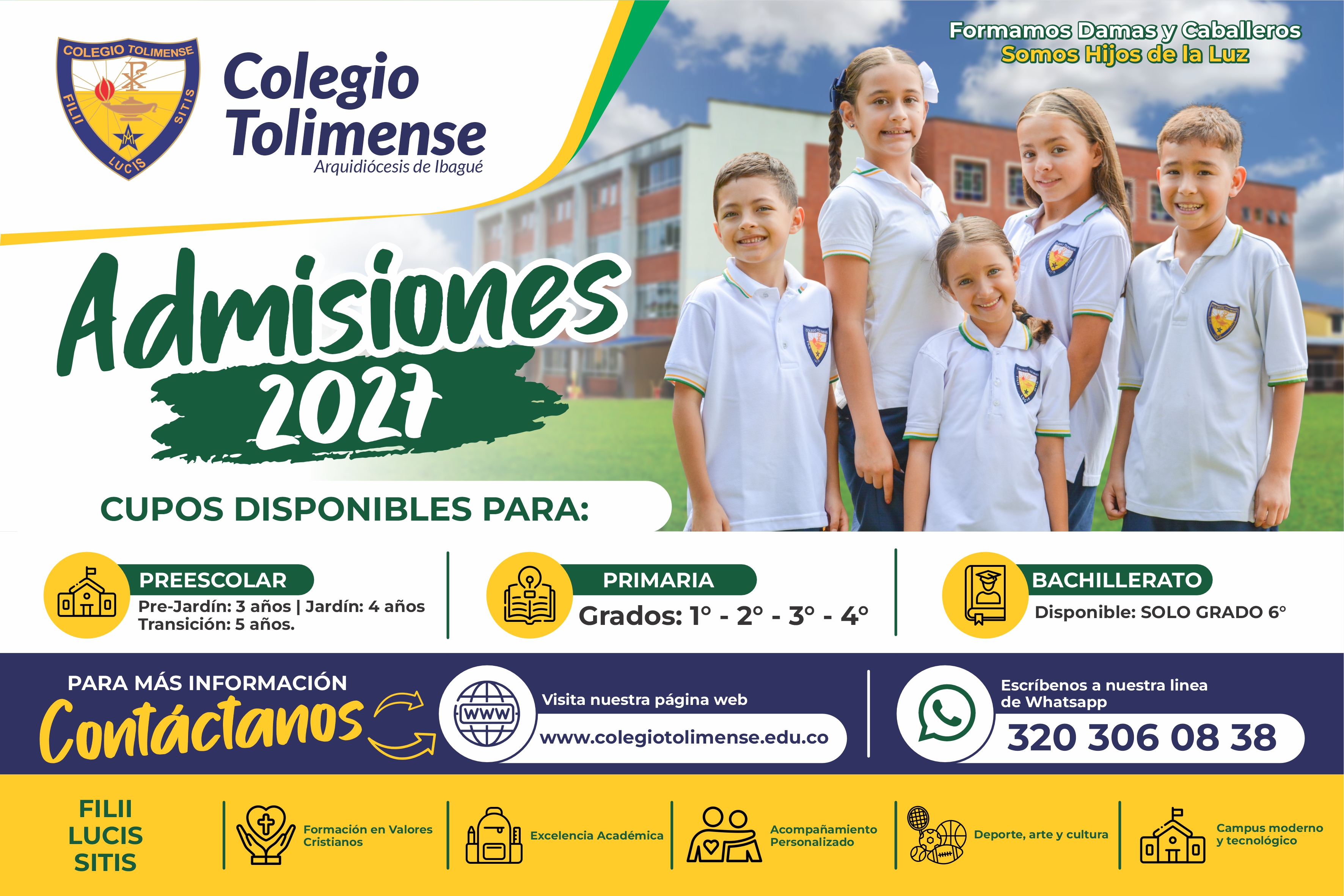 ADMISIONES 2027