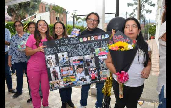 CALLE DE HONOR A NUESTROS ESTUDIANTES DE TRANSICIÓN.