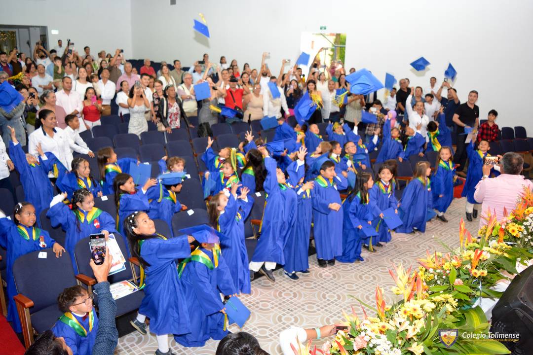  CEREMONIA DE GRADUACIÓN TRANSICIÓN colegio tolimense