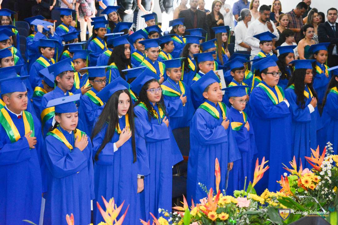  CEREMONIA DE GRADO QUINTO colegio tolimense
