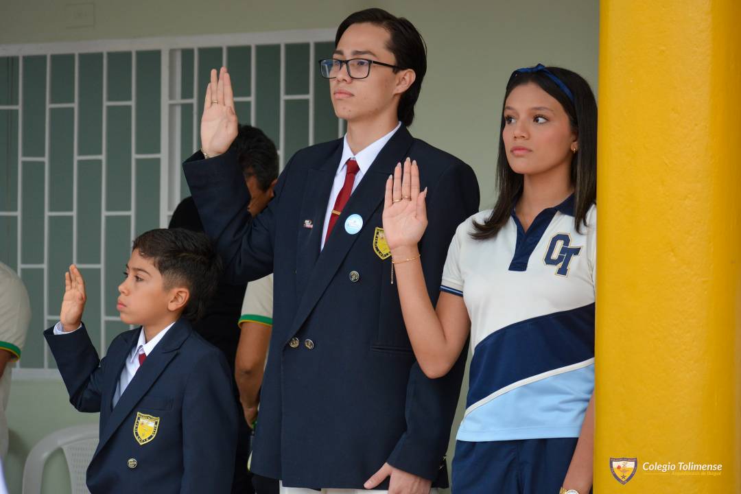  POSESIÓN DEL GOBIERNO ESCOLAR colegio tolimense