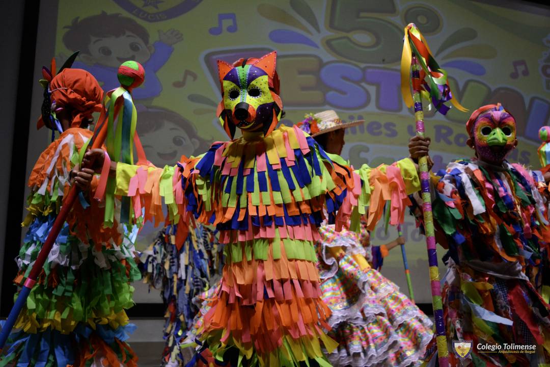  5° FESTIVAL DE RONDAS Y BAILES INFANTILES. colegio tolimense